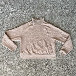 a new day Size XS Blush Tan/Nude Crop Sweatshirt